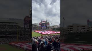 A10 Thunderbolt Flyover  2023 Detroit Tigers Opening Day ⚾️ [upl. by Enej467]