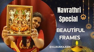 Divine Photo Frames  Navarathri Special  Deepa Vlog [upl. by Kirbie]