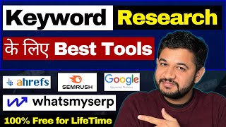 6 Best Free Keyword Research tool  Only Tool you need  Keyword research [upl. by Calendre]