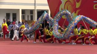 Dragon Dance competition in Kunshang Shanghai 2013 [upl. by Aihcsrop]