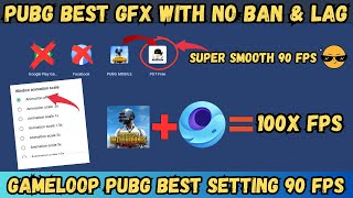 Gameloop Best Lag Fix Setting 2024  Best GFX Tool For Pubg Mobile  Super Smooth With 90 Fps  zimo [upl. by Ekalb72]