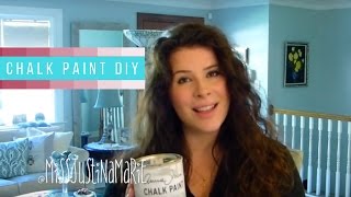 DIY Chalk Paint Your Kitchen Cabinets [upl. by Noivad527]