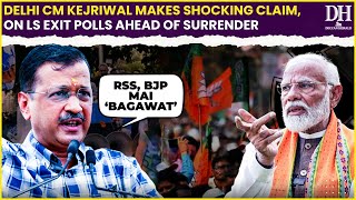 “Take it in writing…” Delhi CM Kejriwal makes shocking claim on LS Exit Polls ahead of Surrender [upl. by Kallman204]