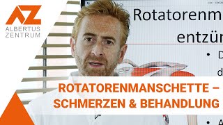 Rotatorenmanschetten Syndrom – Schmerzen und Behandlung [upl. by Ecnarolf282]