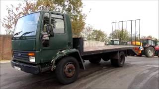 FORD CARGO TRUCK BARN FIND RUNS amp DRIVES CLASSIC [upl. by Nyltiak179]