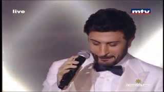 Majed Al Mohandes the best Arab singer in murex dor 2013ماجد المهندس أفضل مطرب [upl. by Elraet]