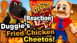 SML Movie Duggies Fried Chicken Cheetos Reaction [upl. by Ahsienet]