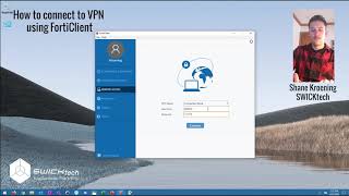 How to Connect to VPN with FortiClient [upl. by Nannie869]