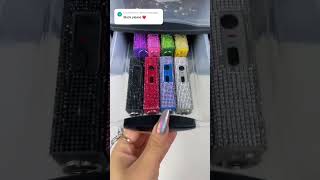 Famer thank your 999 tip😘🥰 All black coming asmr keychain usa fyp gift halloween pack [upl. by Rossing]