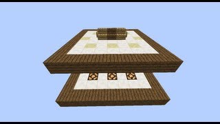 Couch Trapdoor Awesome Hidden Entrance  Minecraft [upl. by Yvel]