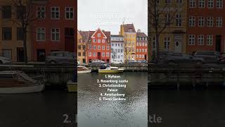 Top 5 things to do in Copenhagen🇩🇰 denmark copenhagen [upl. by Xed537]