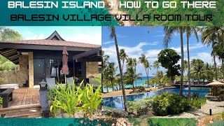 BALESIN ISLAND  BALESIN VILLAGE amp CLUBHOUSE  ROOM TOUR amp HOW TO GO THERE  CJ CARPIO [upl. by Cymbre]