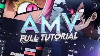 StepbyStep AMV Editing Tutorial using Alight Motion  Beginner to Pro [upl. by Yanat]