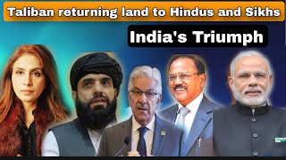 Indias Foreign Policy Triumph Afghanistan returning land to Hindus but fighting with Pakistan [upl. by Entruoc]