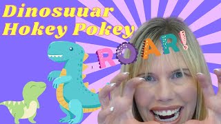 Dinosaur Hokey Pokey Kids amp Children Song amp Music  Cullens Abcs [upl. by Vilma]