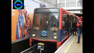 FULL JOURNEY ON THE DLR FROM LEWISHAM TO TOWER GATEWAY CAB RIDE 662022 [upl. by Eydnarb]