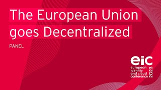 The European Union Goes Decentralized  Standards and Technical Architecture Behind eIDAS V2 [upl. by Mcconaghy]