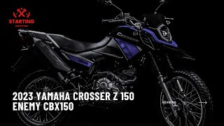 2023 Yamaha Crosser z Release❗️Enemy Honda CBX 150 [upl. by Dnalyag]