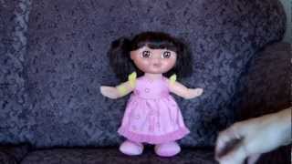 SLEEPY DREAMS DORA THE EXPLORER SPANISH DOLL [upl. by Ainniz]