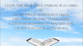 Meso Suren Fil  Në Transliterim Shqip dhe Përkthim Shqip  Në HD [upl. by Rush]