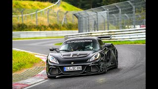 Cant handle the noise😅 Lotus Exige 390 FE  Green Hell Driving Days  Fun Lap with Yellow Flag [upl. by Salena]