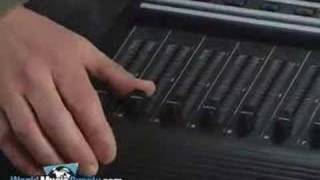 BEHRINGER BControl Fader BCF2000 Demo [upl. by Dyolf]