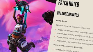 NEW Patch notes BREAKDOWN For Apex Legends season 23 [upl. by Lindsley]