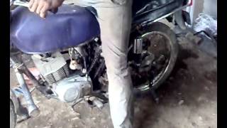 reverse gear in motor cycle mechanical engineering project [upl. by Rehpotsihc]