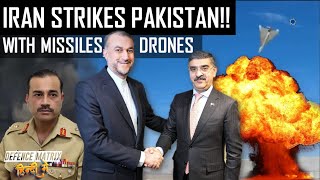 Iran Strikes Pakistan with Missiles and Drones  हिंदी में [upl. by Cornall]