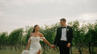 Victoria  Christian  Keswick Vineyards Wedding Film [upl. by Relyuhcs]