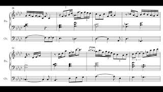 In all honesty I do  Piano 2 hands and double bass  free transcription [upl. by Asilaj]