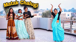 Gaat Mera Mudta Chalega 😱 Suit Me Pehnungi Kala  Dance 💃 Challenge Isha Payal Kavita Antima [upl. by Perreault901]