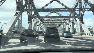 Brisbane Story Bridge Northbound Drive Over [upl. by Alul475]