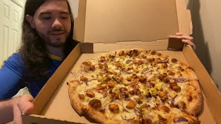 Uncle Maddio’s NEW Nashville Hot Chicken Pizza 🍕 Review [upl. by Ardnaek]