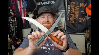 Bearded Butchers x Montana Knife Company Collaboration Breaking and Bohning Knives  MKC Culinary [upl. by Nadabus]