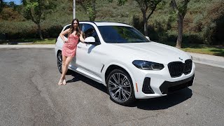 New 2024 BMW X3 xDrive30i Review  21quot M Wheels  M Sport Package  BMW Test Drive Review with Trish [upl. by Imak281]