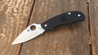 The Spyderco Urban Pocketknife The Full Nick Shabazz Review [upl. by Anahsak]