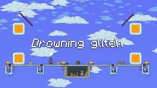 Terraria Drowning Glitch [upl. by Poore]