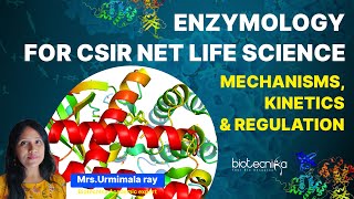 Enzymology  Mechanisms Enzyme Kinetics amp Regulation  For CSIR NET Life Science amp Other Exams [upl. by Goran731]