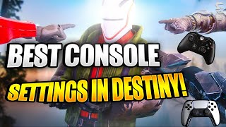 STOP USING WRONG SETTINGS  BEST DESTINY 2 SETTINGS IN 2023 FOR CONSOLE PLAYERS [upl. by Atselec727]