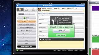 iPad EHR Note Building amp Template Builder  drchrono [upl. by Regni]