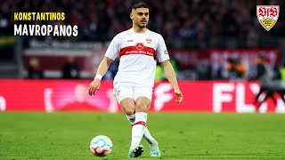 Konstantinos Mavropanos • Great Defensive Skills  Stuttgart [upl. by Ellenod]