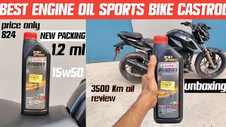 Castrol power 1 ultimate engine oil unboxing  Castrol oil 3 months use review  fully synthetic oil [upl. by Croft]