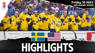 Highlights  Sweden vs USA  2024 MensWorlds [upl. by Sandra]