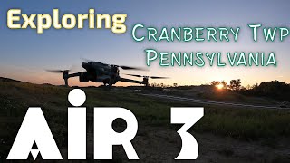 Exploring Cranberry Township Pennsylvania with the DJI Air 3 [upl. by Asreht]