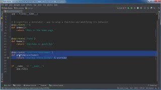 Flask Web Development with Python Tutorial  2  Routing [upl. by Bertold128]