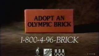 Hank Aaron Adopt A Brick Olympics Television Commercial 1995 [upl. by Anemij546]