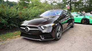 2019 Mercedes Benz CLS 450 First Look and Exterior Walk Around [upl. by Hertz]