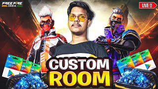 🔴Live Free Fire Live Custom Room  Apna Sarkar Free Fire  Sarkar Is lIve Garena Free Fire [upl. by Bettina]