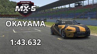 iRacing Onboard  Global MX5 Cup  24S2 Week 3  Okayama  143632 [upl. by Wake400]